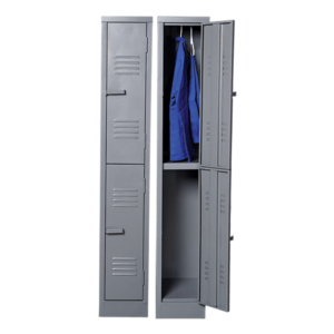 Steel Factory Locker 2 Compartment