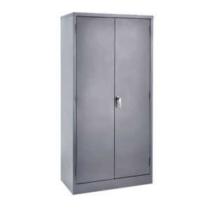 Steel stationery cupboard 1800mmH with 4 shelves