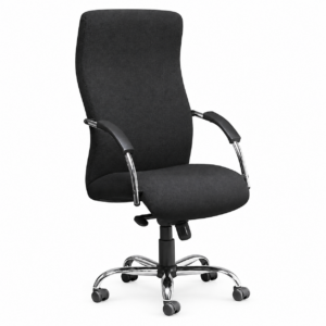 Hefty Heavy Duty High Back Chair in standard black upholstery